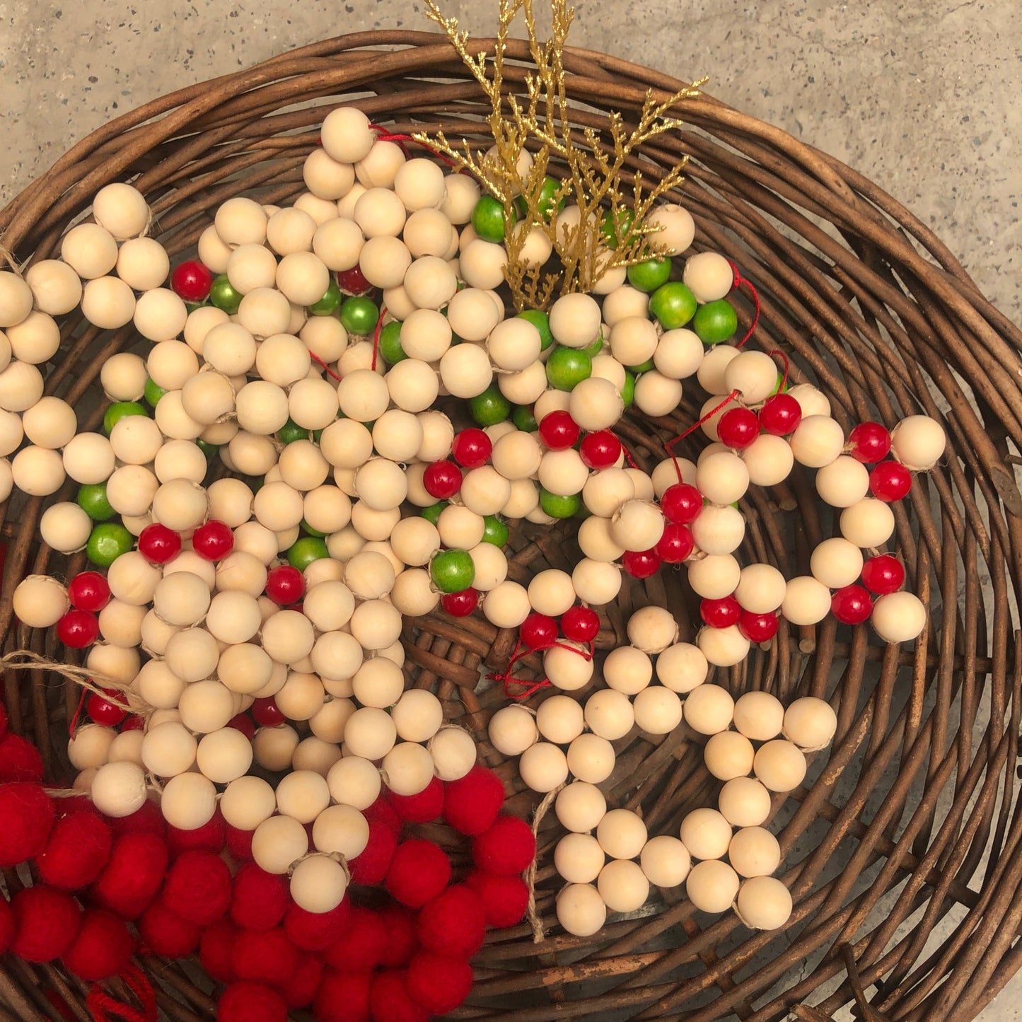 Estrella Navidad Roja