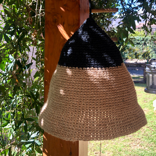 Lámpara Campana Mediana Sisal